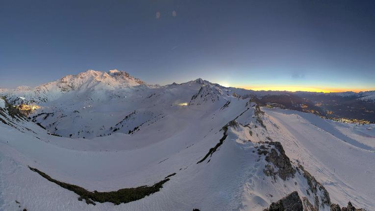Webcam Les Arcs: Arpette - 2400m