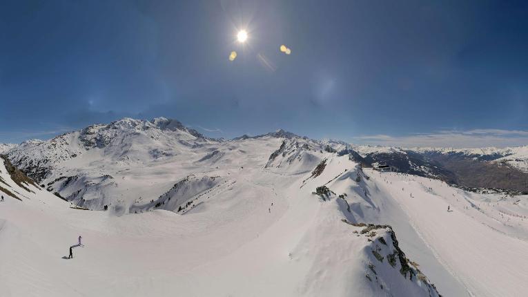 Webcam Les Arcs: Arpette - 2400m