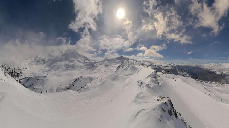 Webcam Les Arcs: Arpette - 2400m