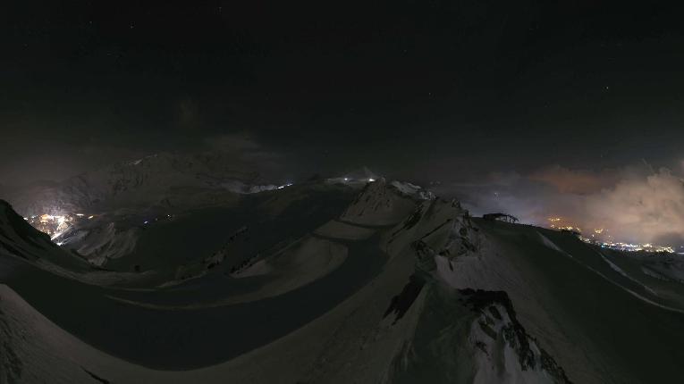 Webcam Les Arcs: Arpette - 2400m