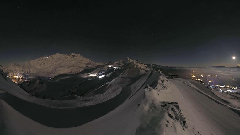 Webcam Les Arcs: Arpette - 2400m