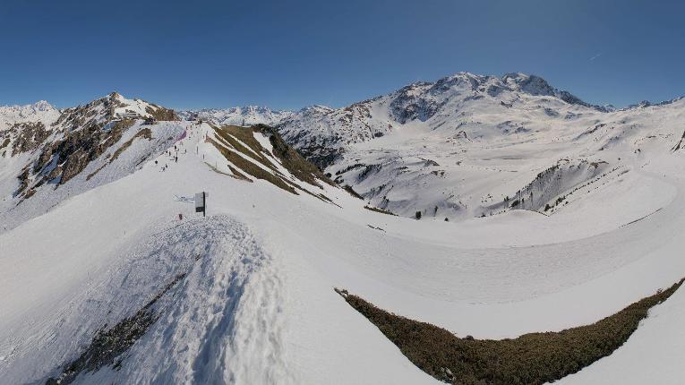 Webcam Les Arcs: Arpette - 2400m
