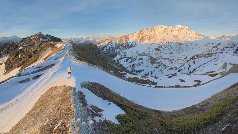 Webcam Les Arcs: Arpette - 2400m