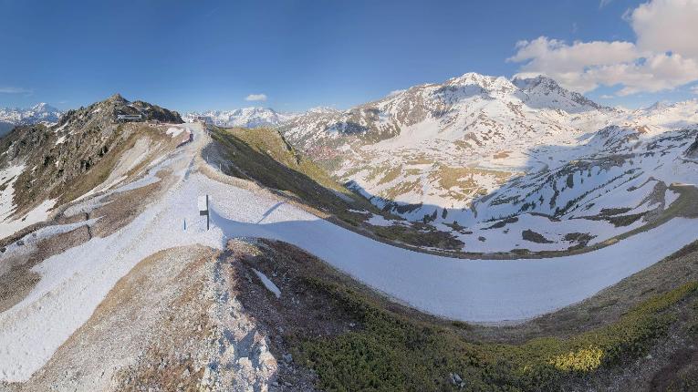Webcam Les Arcs: Arpette - 2400m