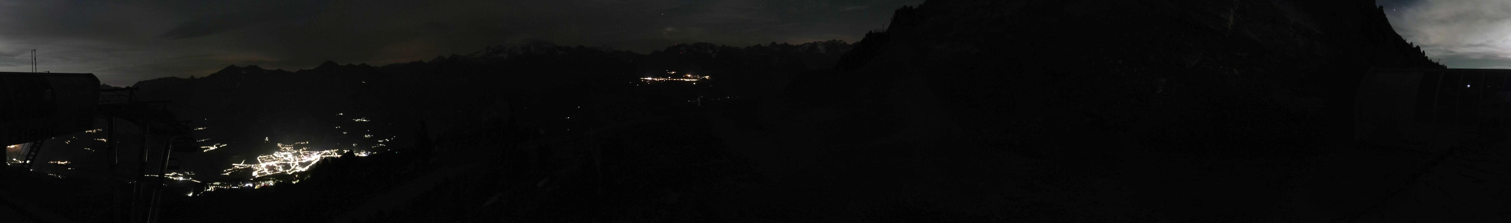 Webcam Les Arcs: MontBlanc 1600m