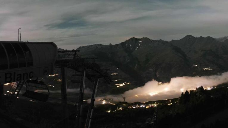 Webcam Les Arcs: MontBlanc 1600m