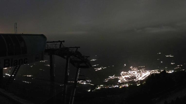 Webcam Les Arcs: MontBlanc 1600m
