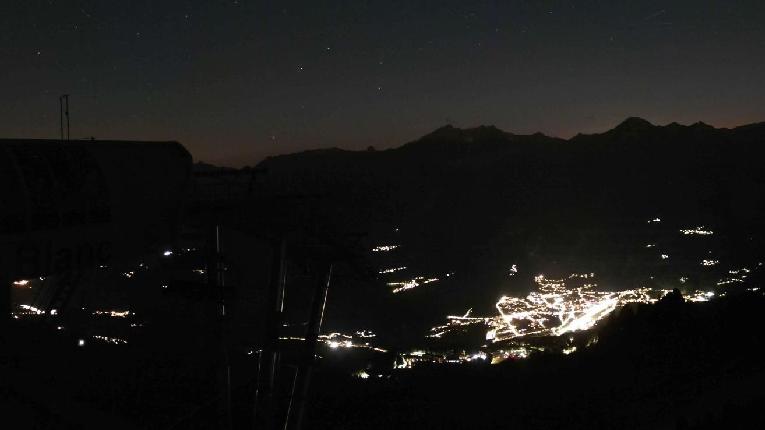 Webcam Les Arcs: MontBlanc 1600m