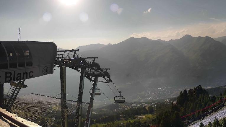 Webcam Les Arcs: MontBlanc 1600m