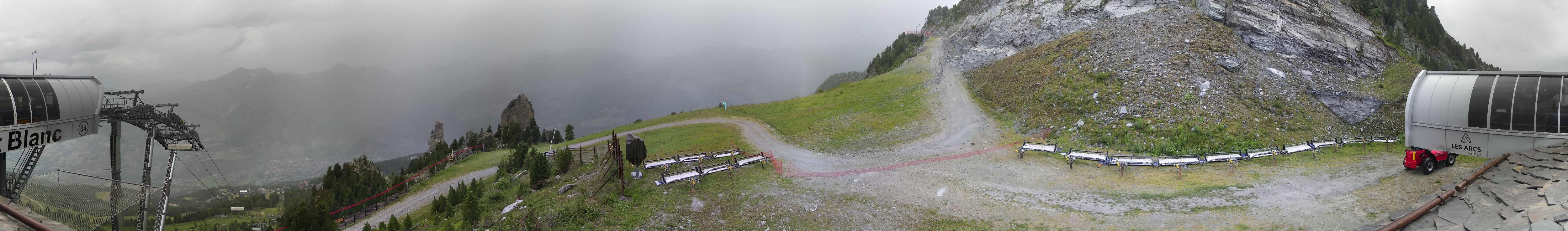 Webcam Les Arcs: MontBlanc 1600m