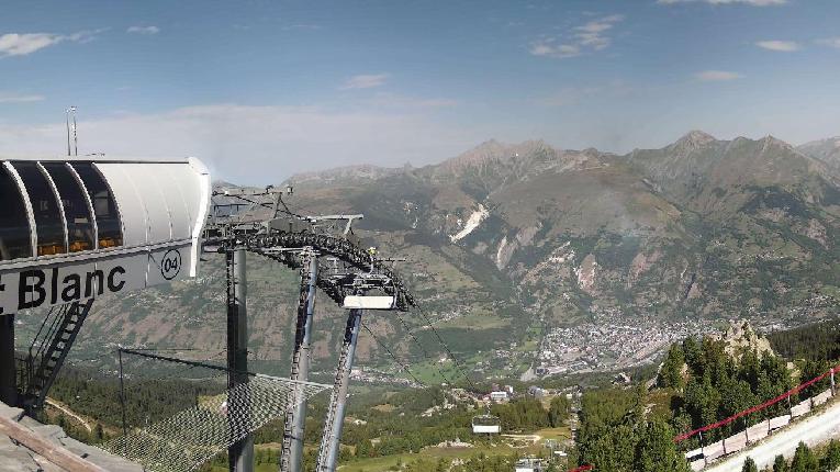 Webcam Les Arcs: MontBlanc 1600m