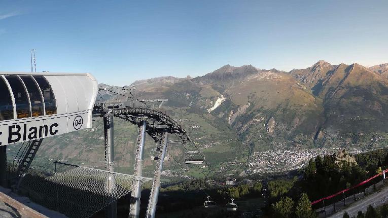 Webcam Les Arcs: MontBlanc 1600m