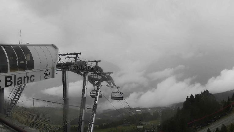 Webcam Les Arcs: MontBlanc 1600m