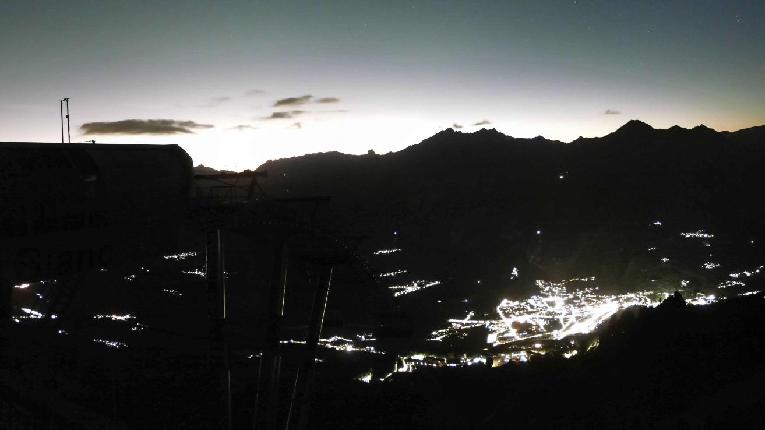 Webcam Les Arcs: MontBlanc 1600m