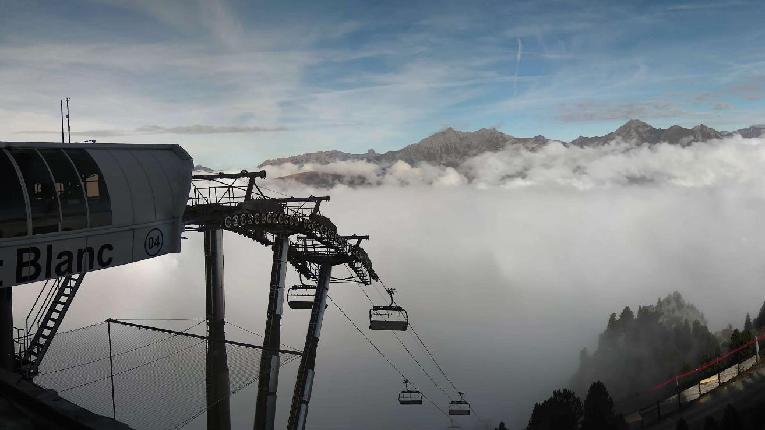 Webcam Les Arcs: MontBlanc 1600m