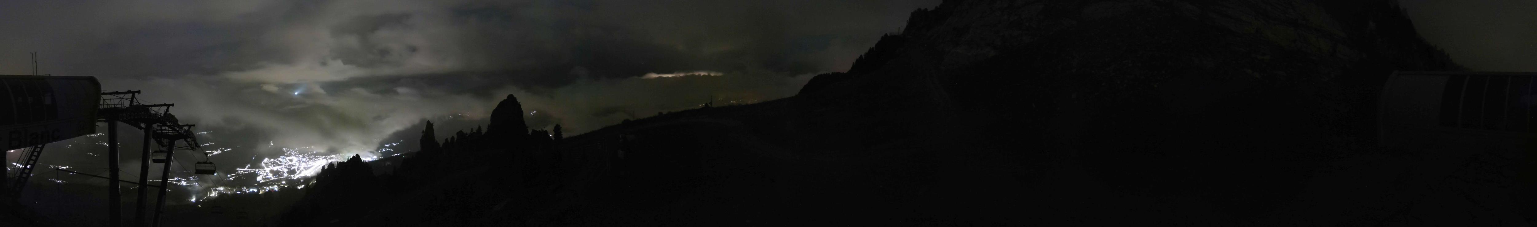 Webcam Les Arcs: MontBlanc 1600m