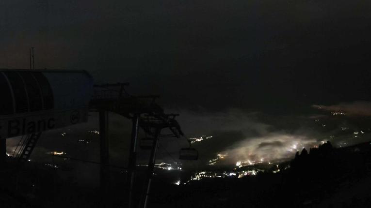 Webcam Les Arcs: MontBlanc 1600m
