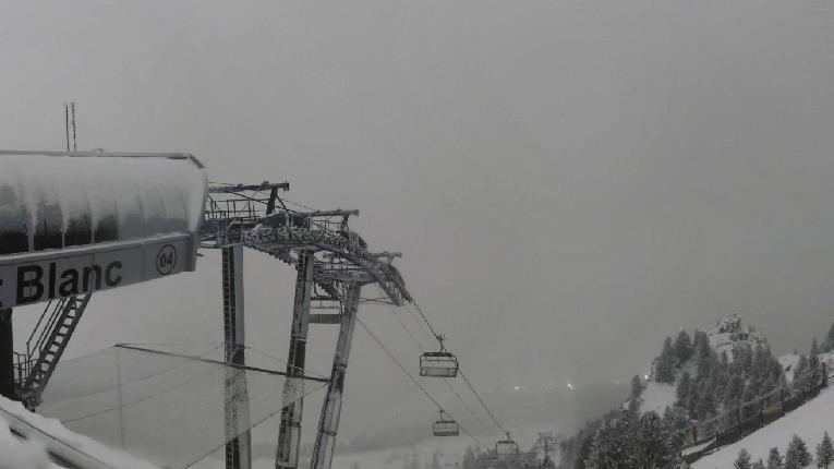 Webcam Les Arcs: MontBlanc 1600m
