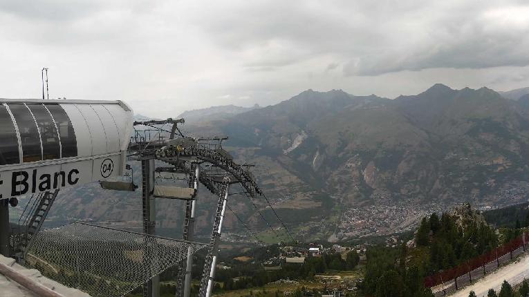 Webcam Les Arcs: MontBlanc 1600m