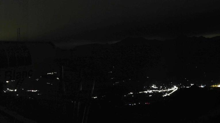 Webcam Les Arcs: MontBlanc 1600m