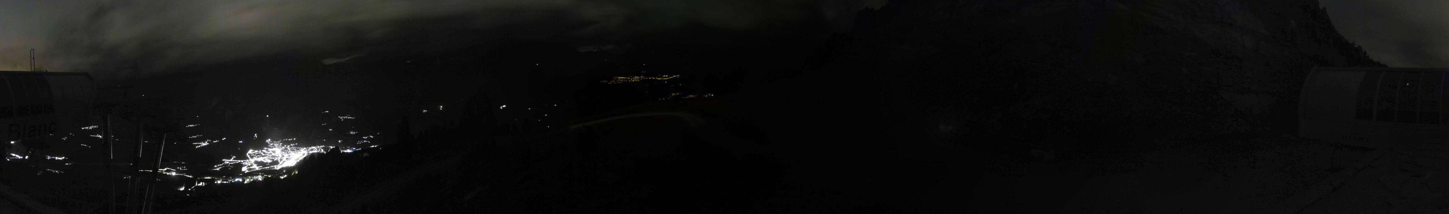 Webcam Les Arcs: MontBlanc 1600m