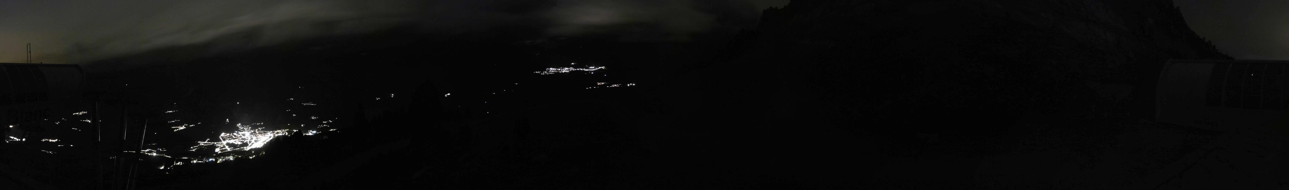 Webcam Les Arcs: MontBlanc 1600m