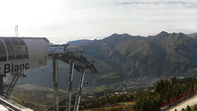 Webcam Les Arcs: MontBlanc 1600m