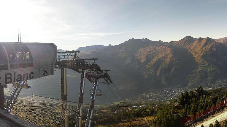 Webcam Les Arcs: MontBlanc 1600m