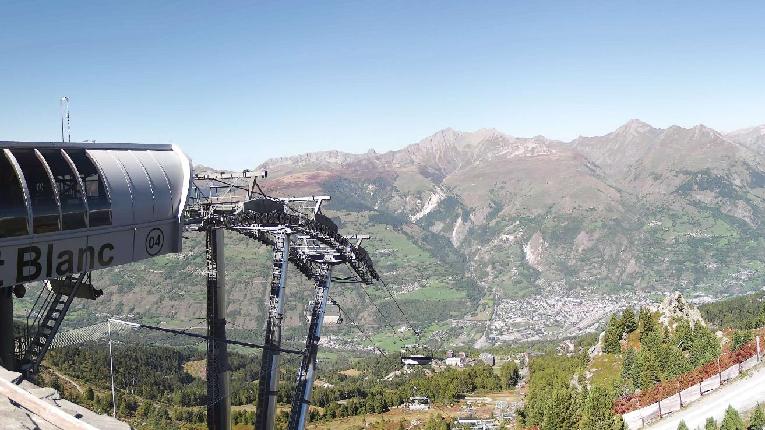 Webcam Les Arcs: MontBlanc 1600m
