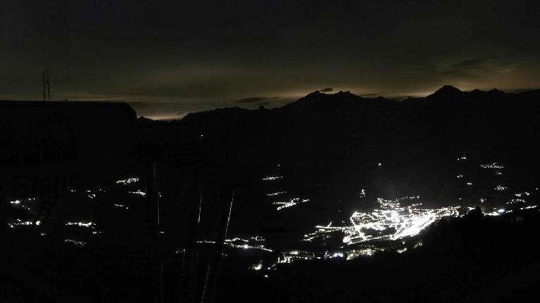 Webcam Les Arcs: MontBlanc 1600m