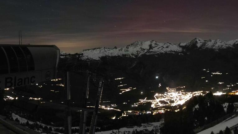 Webcam Les Arcs: MontBlanc 1600m