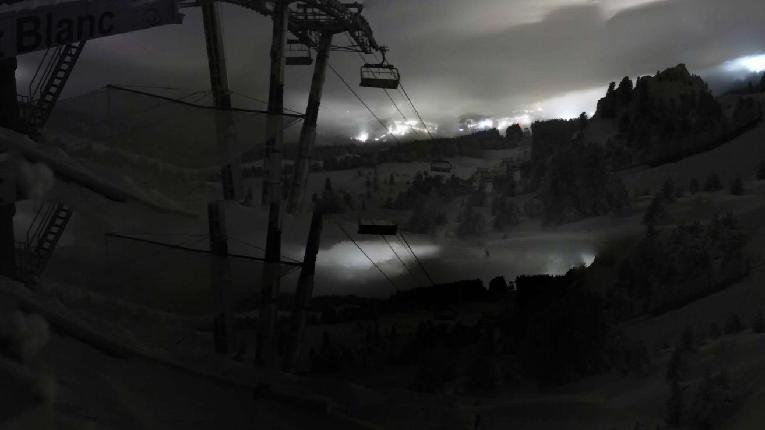 Webcam Les Arcs: MontBlanc 1600m