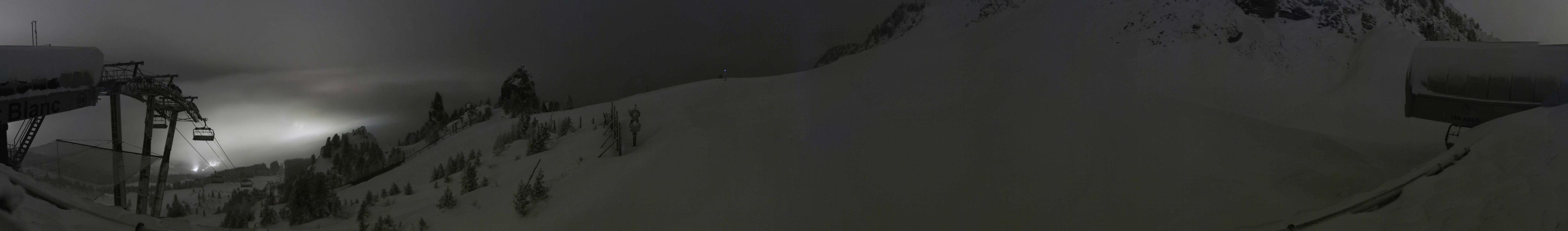 Webcam Les Arcs: MontBlanc 1600m