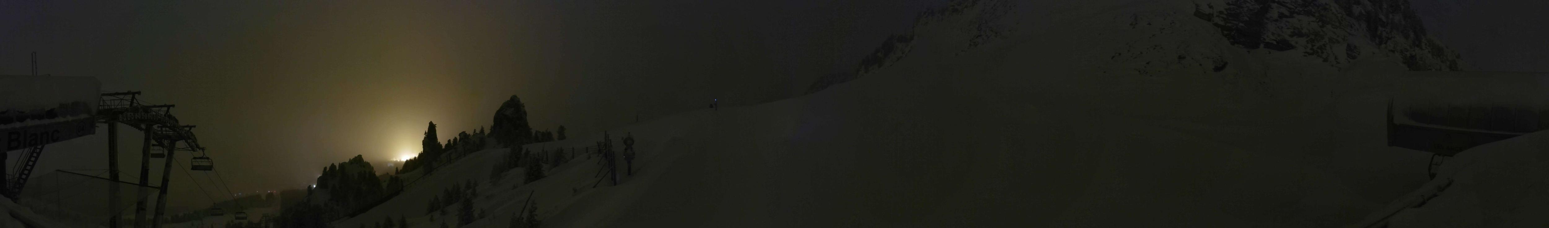 Webcam Les Arcs: MontBlanc 1600m