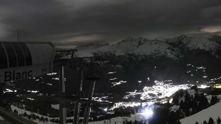 Webcam Les Arcs: MontBlanc 1600m