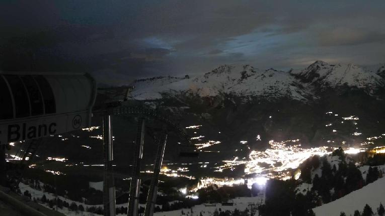 Webcam Les Arcs: MontBlanc 1600m