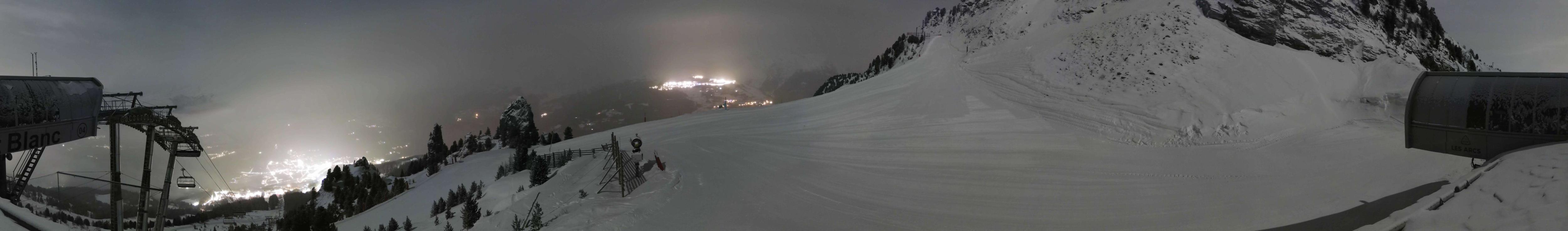Webcam Les Arcs: MontBlanc 1600m
