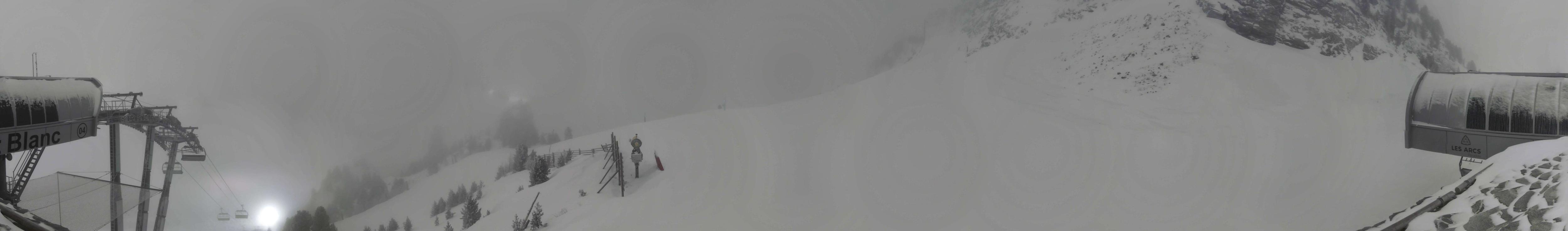 Webcam Les Arcs: MontBlanc 1600m