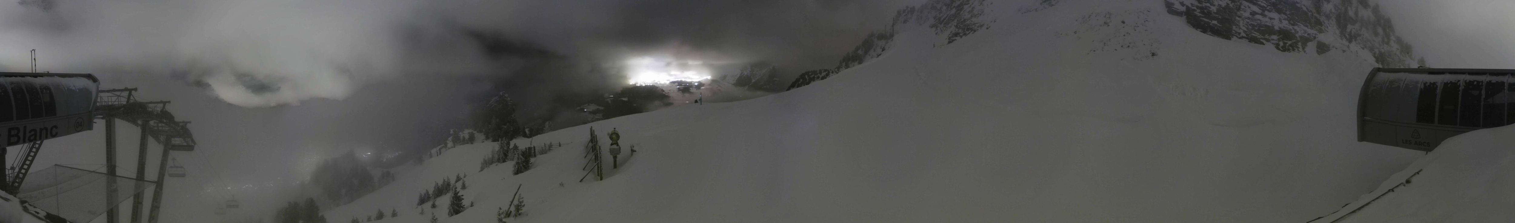 Webcam Les Arcs: MontBlanc 1600m