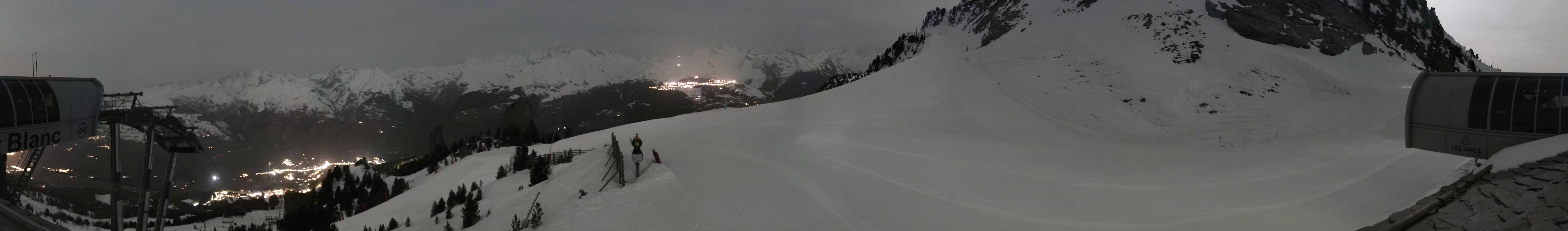 Webcam Les Arcs: MontBlanc 1600m