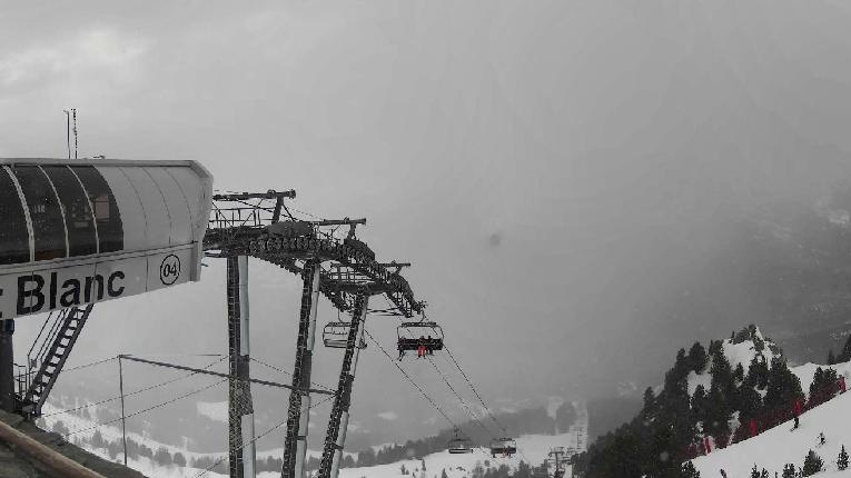 Webcam Les Arcs: MontBlanc 1600m