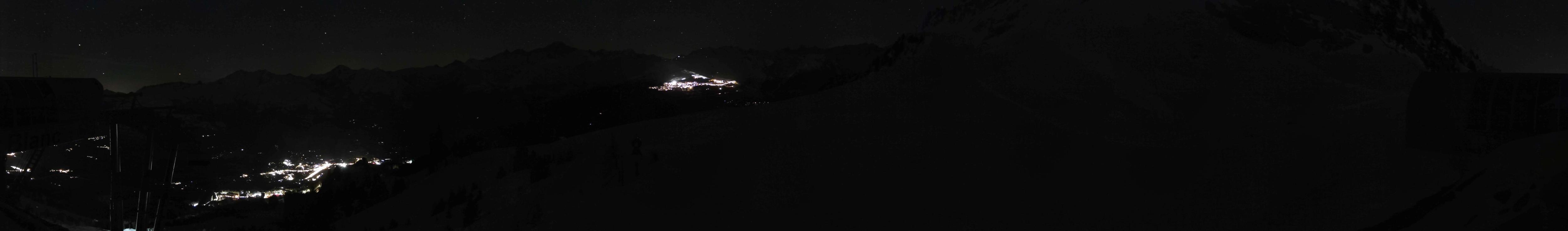 Webcam Les Arcs: MontBlanc 1600m