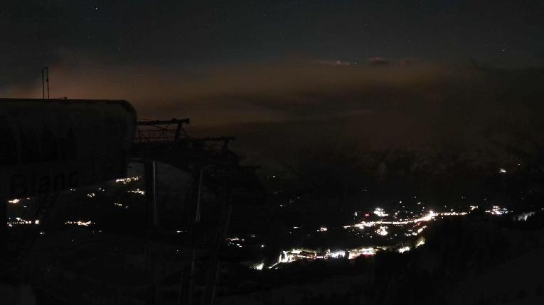 Webcam Les Arcs: MontBlanc 1600m