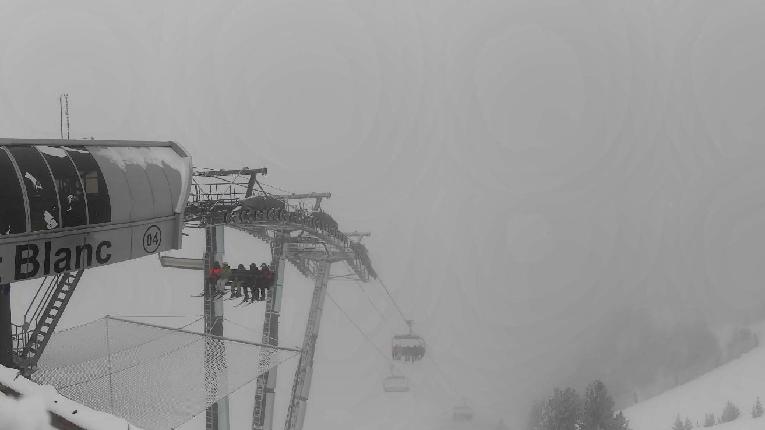 Webcam Les Arcs: MontBlanc 1600m