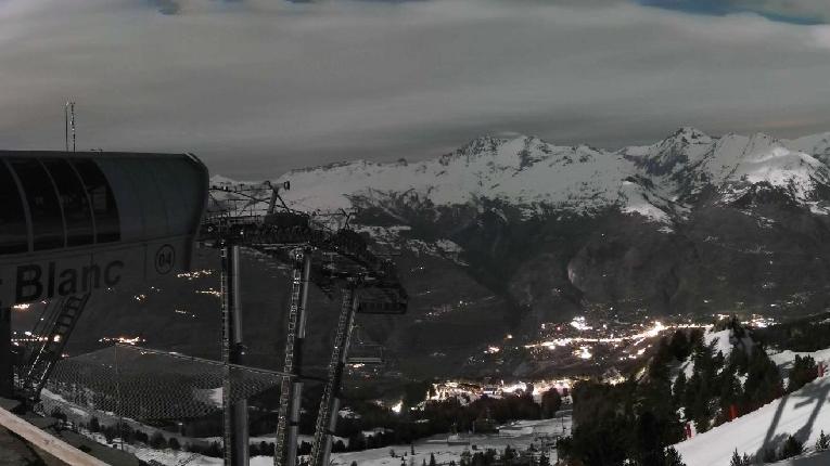 Webcam Les Arcs: MontBlanc 1600m