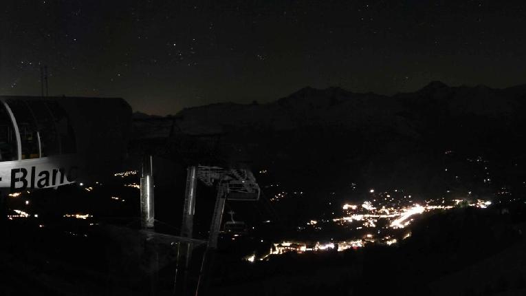 Webcam Les Arcs: MontBlanc 1600m