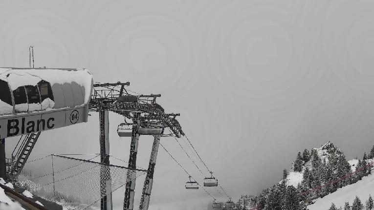 Webcam Les Arcs: MontBlanc 1600m