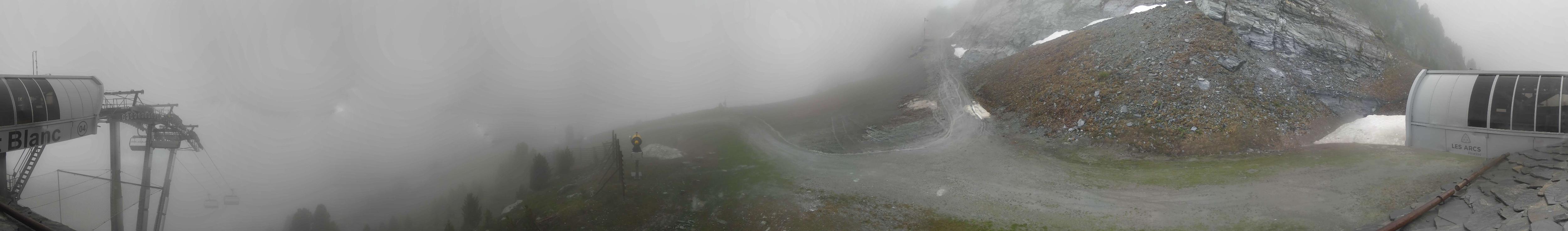 Webcam Les Arcs: MontBlanc 1600m