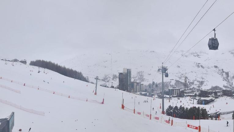 Webcam Les Menuires: La croisette