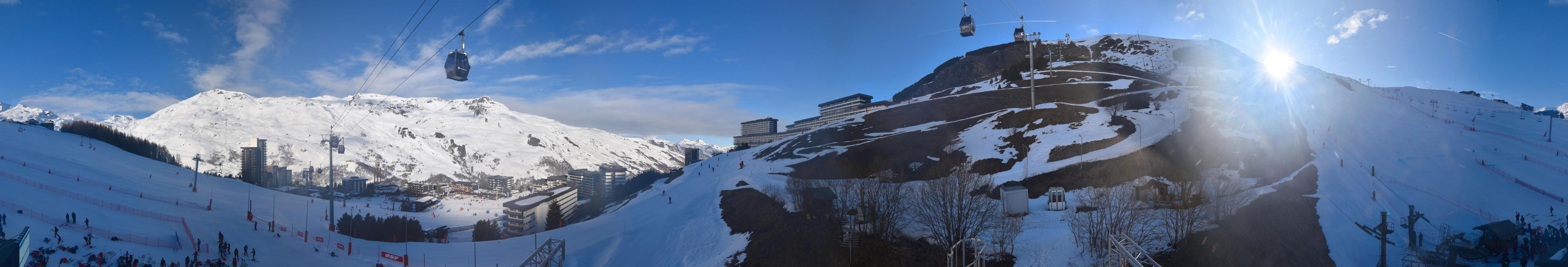 Webcam Les Menuires: La croisette